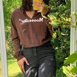 Moosejaw Hoodie Pullover Brown